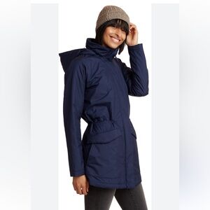 MEC Suffit Insulated Jacket Navy Blue Women's XS Water Resistant Pertex Packable